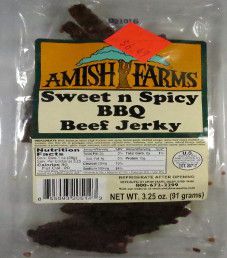 Amish Farms - Sweet n Spicy BBQ Beef Jerky