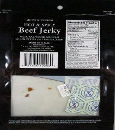 Blackbeard's - Hot & Spicy Beef Jerky