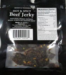 Blackbeard's - Hot & Spicy Beef Jerky