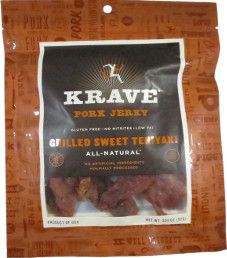 KRAVE Jerky - Grilled Sweet Teriyaki Pork Jerky KRAVE Jerky - Grilled Sweet Teriyaki Pork Jerky