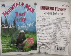 Mountain Man - Inferno Flavour Beef Jerky