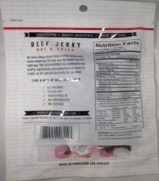 People's Choice Beef Jerky - Hot & Spicy Beef Jerky