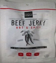 People's Choice Beef Jerky - Hot & Spicy Beef Jerky People's Choice Beef Jerky - Hot & Spicy Beef Jerky