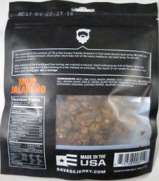 Savage Jerky Co. - Mojo Jalapeno Beef Jerky