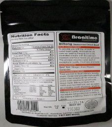 Braaitime - Peri Peri Beef Biltong