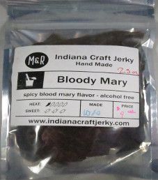 Indiana Craft Jerky - Bloody Mary Beef Jerky Indiana Craft Jerky - Bloody Mary Beef Jerky