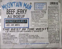 Mountain Man - Honey Garlic Beef Jerky