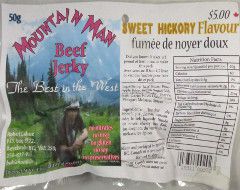 Mountain Man - Sweet Hickory Beef Jerky