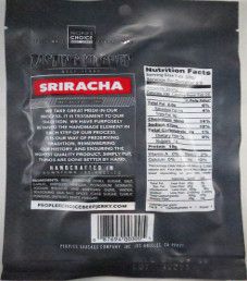 People's Choice Beef Jerky - Sriracha  Beef Jerky