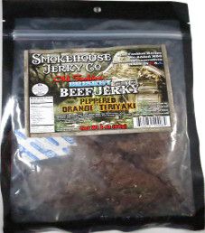 Smokehouse Jerky Co. - Peppered Orange Teriyaki Beef Jerky Smokehouse Jerky Co. - Peppered Orange Teriyaki Beef Jerky