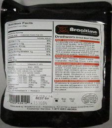 Braaitime - Traditional Beef Droëwors