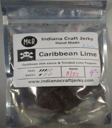 Indiana Craft Jerky - Caribbean Lime Beef Jerky