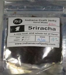 Indiana Craft Jerky - Sriracha Beef Jerky