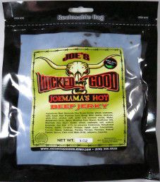 Joe's Wicked Good Jerky - Joemama's Hot Beef Jerky