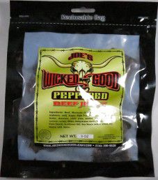 Joe's Wicked Good Jerky - Peppered Beef Jerky