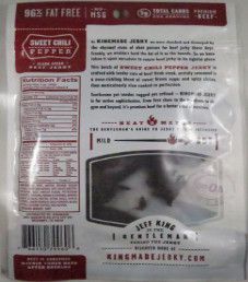 Kingmade Jerky - Sweet Chili Pepper Beef Jerky