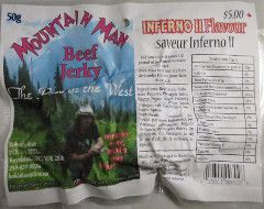 Mountain Man - Inferno II Flavour Beef Jerky Mountain Man - Inferno II Flavour Beef Jerky