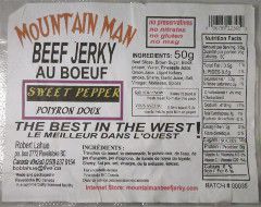Mountain Man - Sweet Pepper Beef Jerky