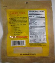 People's Choice Beef Jerky - Limon Beef Jerky