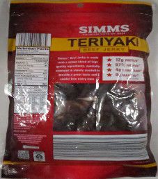 Simms - Teriyaki Beef Jerky