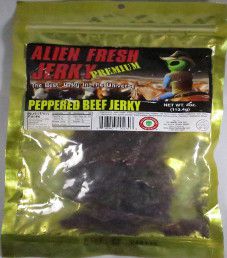 Alien Fresh Jerky - Peppered Beef Jerky