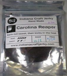Indiana Craft Jerky - Carolina Reaper Beef Jerky