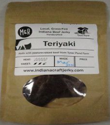 Tyner Pond Farm - Teriyaki 100% Grass-fed Beef Jerky