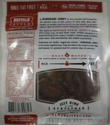 Kingmade Jerky - Buffalo Style Beef Jerky