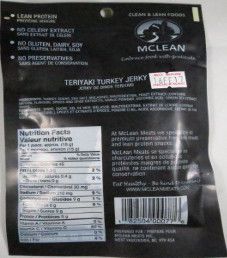 McLean Clean & Lean - Teriyaki Turkey Jerky