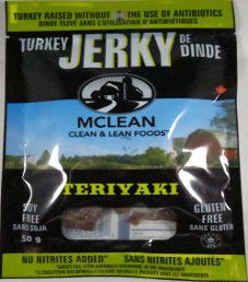 McLean Clean & Lean - Teriyaki Turkey Jerky McLean Clean & Lean - Teriyaki Turkey Jerky