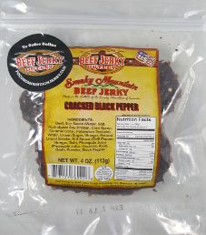 BJO Smoky Mountain - Cracked Black Pepper Beef Jerky
