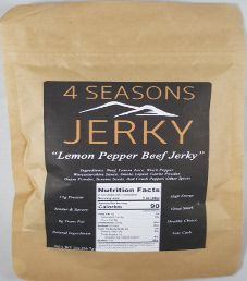 4 Seasons Jerky - Lemon Pepper Beef Jerky