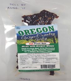Oregon Wine Country Jerky - Hot Pinot Noir Beef Jerky