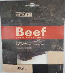 The Meat Makers - Sweet Asian Chili Beef Jerky The Meat Makers - Sweet Asian Chili Beef Jerky
