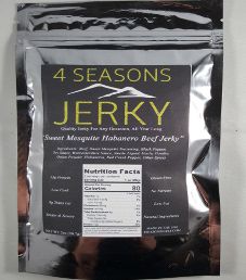 4 Seasons Jerky - Sweet Mesquite Habanero Beef Jerky 4 Seasons Jerky - Sweet Mesquite Habanero Beef Jerky