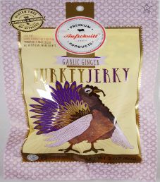 Aufschnitt Meats - Garlic Ginger Turkey Jerky Aufschnitt Meats - Garlic Ginger Turkey Jerky