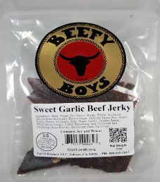 Beefy Boys - Sweet Garlic Beef Jerky