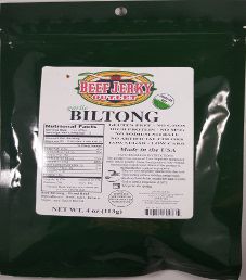 BJO Smoky Mountain - Garlic 100% Grass-fed Beef Biltong BJO Smoky Mountain - Garlic 100% Grass-fed Beef Biltong