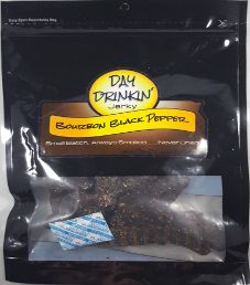 Day Drinkin' Jerky - Bourbon Black Pepper Beef Jerky