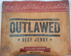 Outlawed Jerky - Sesame Ginger Beef Jerky Outlawed Jerky - Sesame Ginger Beef Jerky