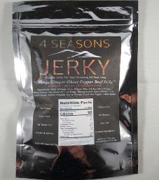4 Seasons Jerky - Orange Ginger Ghost Pepper Beef Jerky 4 Seasons Jerky - Orange Ginger Ghost Pepper Beef Jerky