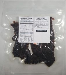 House of Jerky - Spicy & Sweet Beef Brisket Jerky