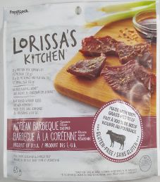 Lorissa's Kitchen (Canada) - Korean Barbecue 100% Grass-Fed Beef Jerky Lorissa's Kitchen (Canada) - Korean Barbecue 100% Grass-Fed Beef Jerky