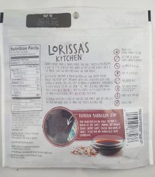 Lorissa's Kitchen - Korean Barbecue 100% Grass-Fed Beef Jerky