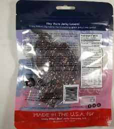 Crazy Mike's Beef Jerky - Peppered Beef Jerky