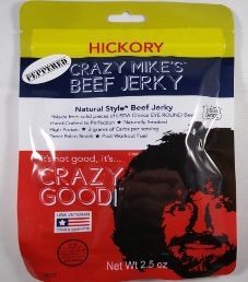 Crazy Mike's Beef Jerky - Peppered Beef Jerky
