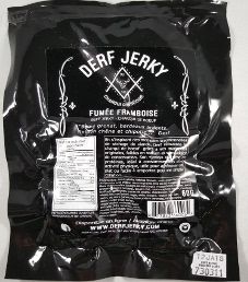Derf Jerky - Fumée Framboise (Smoked Raspberry) Beef Jerky