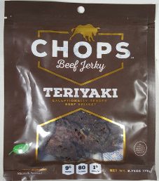 Chops Beef Jerky - Teriyaki Beef Jerky Chops Beef Jerky - Teriyaki Beef Jerky