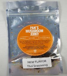 Pan's Mushroom Jerky - Thai Seasoning Mushroom Jerky