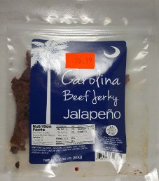 Carolina Beef Jerky - Jalapeno Beef Jerky